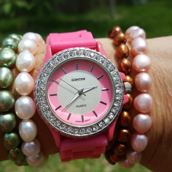 Santi Accessories - Santini Pink Women Watch